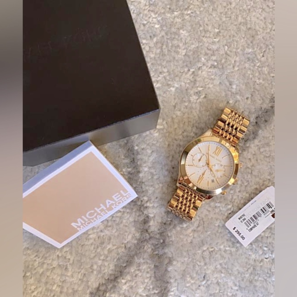 MK Women Gold Tone Watch